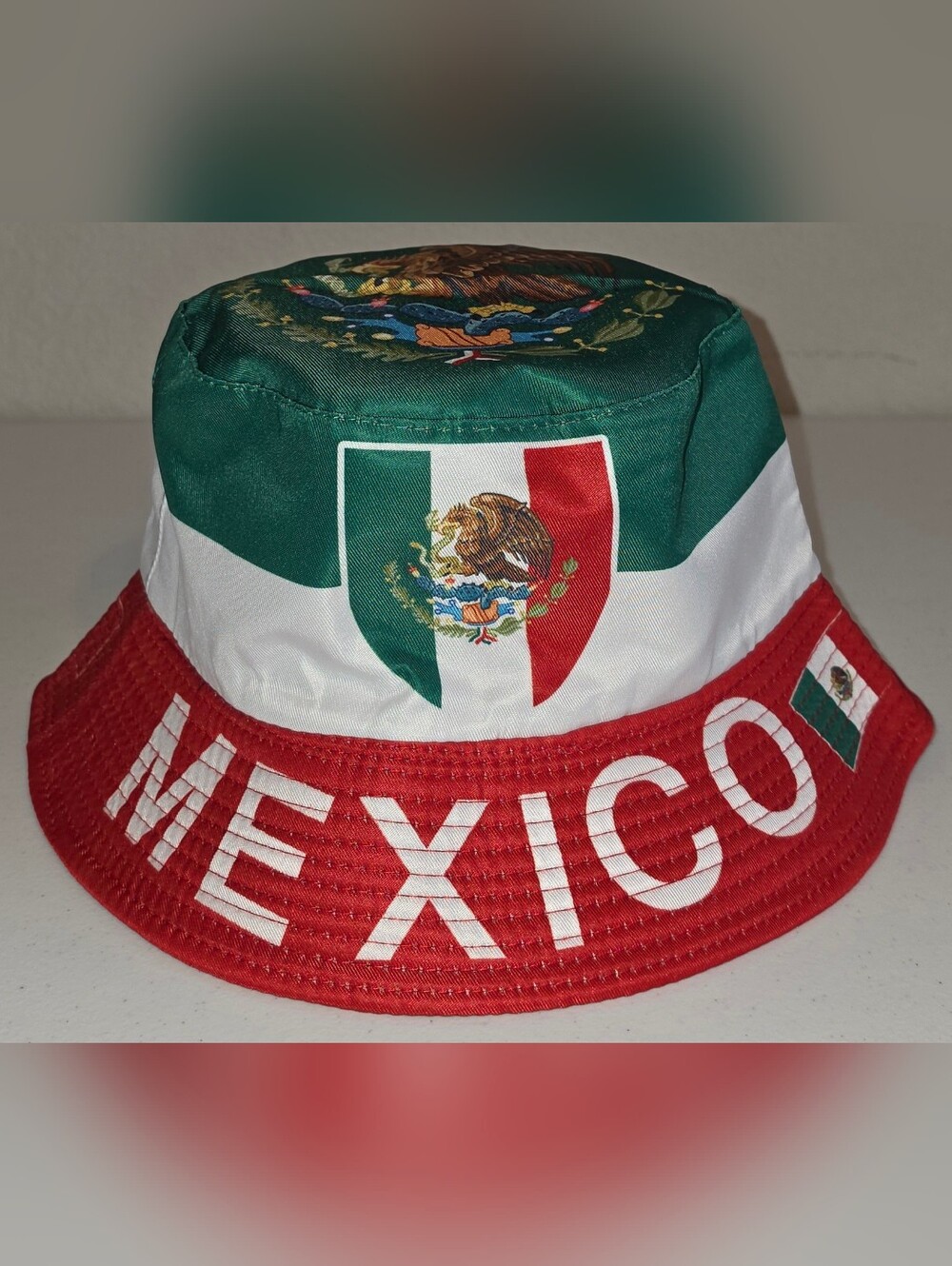 MEXICO 2026 World Cup unisex reversible bucket hat one size gorro cachucha - Picture 4 of 9